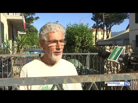 2020-08-20 PRATO - FUGA DI GAS, APPRENSIONE A CHIESANUOVA. STRADE CHIUSE