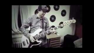 Video Fender jazz bass americna deluxe V (slap bass)