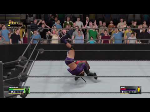 WWE 2K17 Jacqueline Vs Ivory