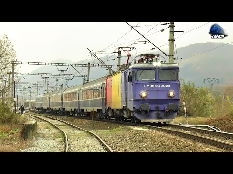 Suceveanca Tricoloră 41-0255-0 & IR1833 Iași-Timișoara Nord in Gara Năsăud Station 11 November 2020