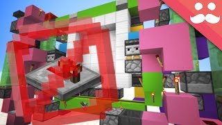 MINECRAFT CHALLENGE: Redstone WITH NO REPEATERS!