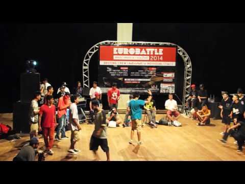 Eurobattle Brazil Qualifier 2014  Kurumin vs Rock Niggaz