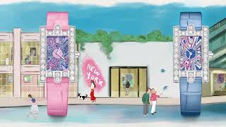 Harry Winston Avenue Classic Graffiti – New York Collection