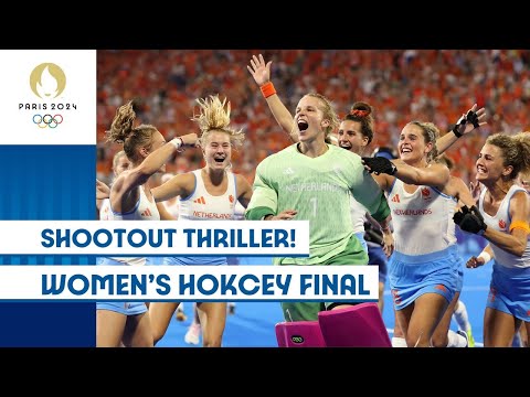 The Netherlands Win! 🥇🇳🇱 | Women's Hockey | #Paris2024 Highlights