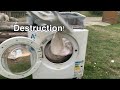 Beko Washing Machine Destruction