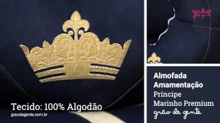 Almofada para Amamentação Príncipe Marinho Premium | Ref: 54868