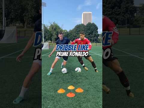 Dribble Like Prime Ronaldo #footballshorts #ronaldo #cr7 #soccerskills #soccershorts #football
