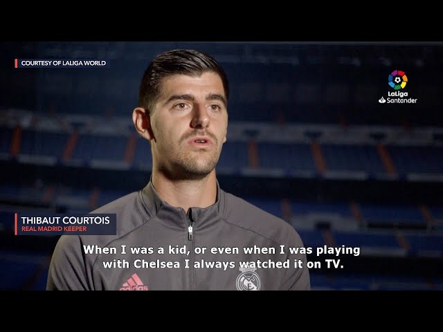 WATCH: Thibaut Courtois fulfills ElClasico dream with Real Madrid