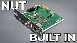 I replaced my UPS's proprietary card with open source firmware