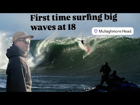 My First Time Surfing Big Waves In Mullaghmore,  Ireland