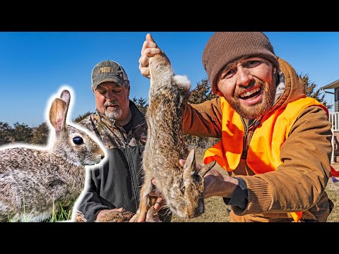 RABBIT HUNTING! (Catch, Clean, Cook!)