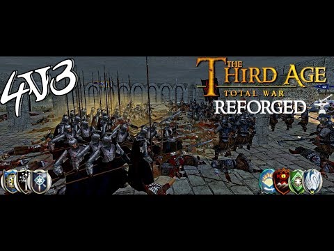 --SCOURING OF OSGILIATH-- Third Age: Reforged 4v3 Siege