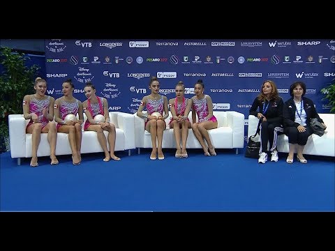 Canada 2 ropes 3 balls 2017 Pesaro World Championships