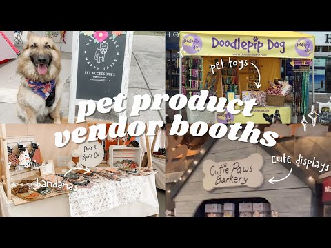 Pet Vendor Booth Examples | Farmers Markets, Craft Fairs, Vendor Event Pop Ups!