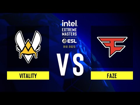 Vitality vs. FaZe - Map 1 [Anubis] - IEM Rio 2023 - Lower bracket