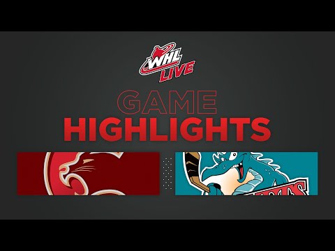 WHL Highlights: Cougars (3) at Rockets (0) - January 10, 2023