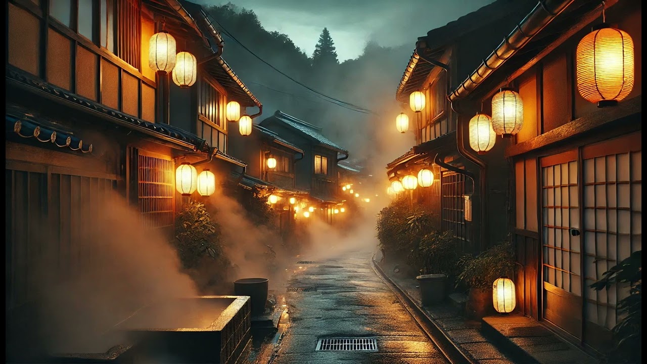 Hot Spring Alley | Lo-Fi Jazz for Evening Calm