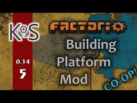 Factorio: Building Platform Mod - Co-op! Ep 5: Power and Green - Showcase Multiplayer 0.14