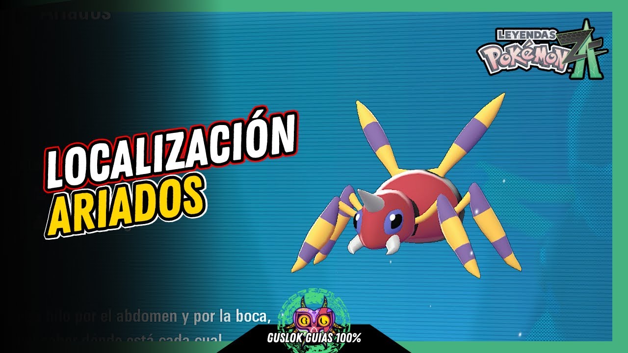UBICACIÓN de ARIADOS | GUÍA 100% | 💯Leyendas Pokemon: Z-A🏆 UBICACIÓN de ARIADOS | GUÍA 100% | 💯Leyendas Pokemon: Z-A🏆
