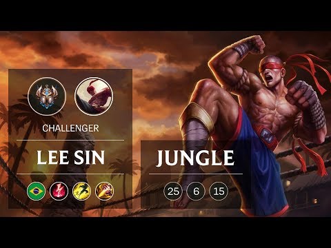 Lee Sin Jungle vs Graves - BR Challenger Patch 8.24