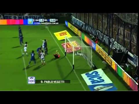 Gol de Vegetti Gimnasia 1 Vélez 0 Fecha 10 Torneo Primera División 2014 FPT large
