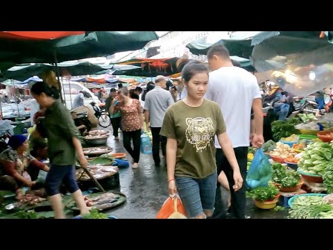 Wet Market Scene Walking: See The Lifestyle Vendors | Life In Market & More