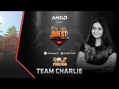 Golf with your friends | AMD presents Streamer Quest Event with Windows 11 & Xbox Game Pass
