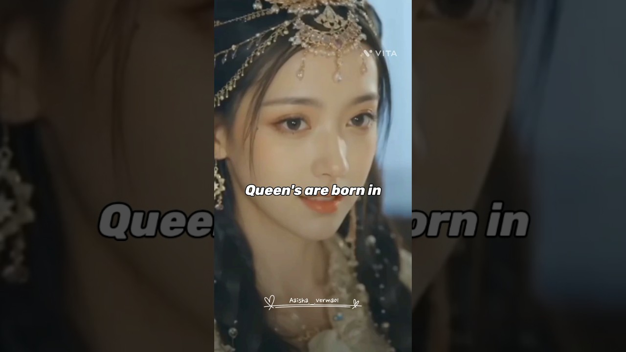 Queen's are born in 💫💗 👑#ytshorts #aesthetic #fypシ゚viral