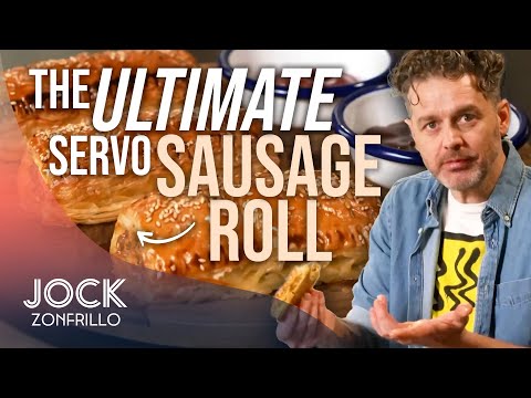 The TASTIEST Servo Sausage Roll You Could Eat! | Snack Recipes | Jock Zonfrillo