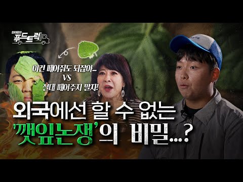 깻잎이 논쟁의 중심이 될 수 밖에 없었던 이유｜한태웅의 푸드트럭