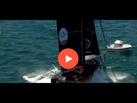 11th Hour Racing almost collided with anchored motorboat in Cascais