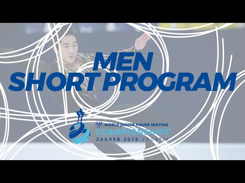 Men Short Program | 2019 ISU World Junior Figure Skating Champs - Zagreb/CRO | #WorldJFigure