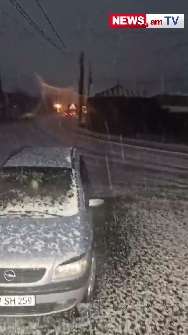 Ուժեղ կարկուտ Գավառում