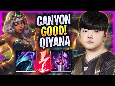 CANYON IS SO GOOD WITH QIYANA! - GEN Canyon Plays Qiyana JUNGLE vs Lillia! | Season 2024