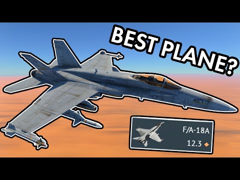The F/A-18A Hornet is an ABSOLUTE BEAST