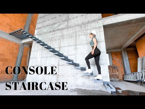 Making a Console Staircase - Pt1 steel