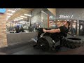 Nautilus Glute Drive: 6 plates per side x 7