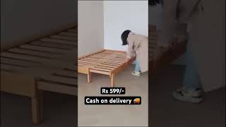 Unique foldable bed from flipkart | flipkart sale | shorts #flipkart #flipkarteoss #amazon #shorts