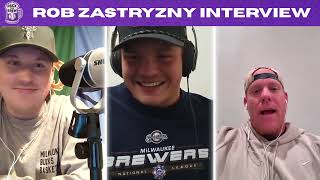 Rob Zastryzny Interview (Brewers Reliever)