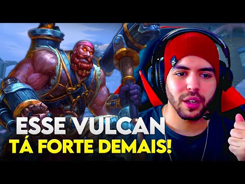 This Vulcan is TOO strong! Unbelievable damage! Vulcan Mid - ⚡ Smite BR Ranked Conquest