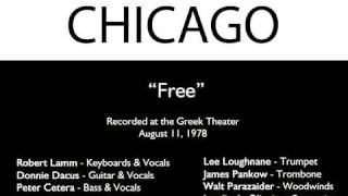 Chicago - "Free" - 1978 at the Greek Theater - Robert Lamm lead vocals