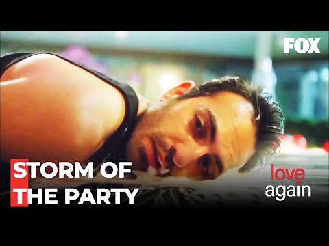Sevket Raids The Pool Party At Fatih's - Love Again Episode 89