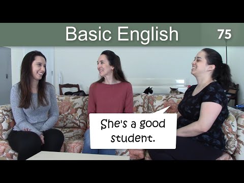 Lesson 75  Basic English with Jennifer ️ Speaking Practice