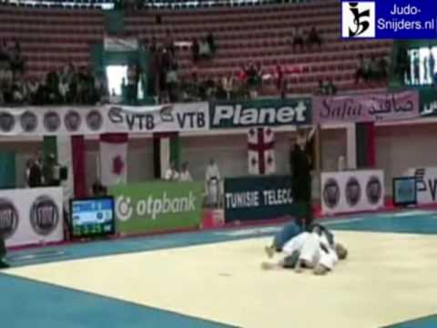 Judo 2009 Tunis: Zolnir (SLO) - Tanaka (JPN) [-63kg].