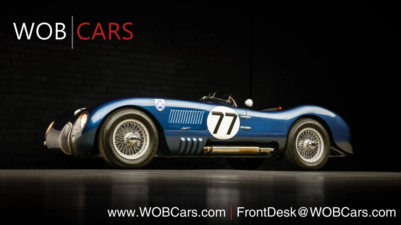 Walk Around this Jaguar C-Type Re-Creation by Realm Engineering! | WOB Cars