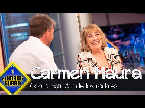 Carmen Maura confiesa su truco para disfrutar de los rodajes - El Hormiguero