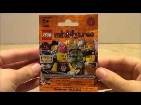 Vidéo LEGO Minifigures 8804 : Série 4 - Sachet surprise