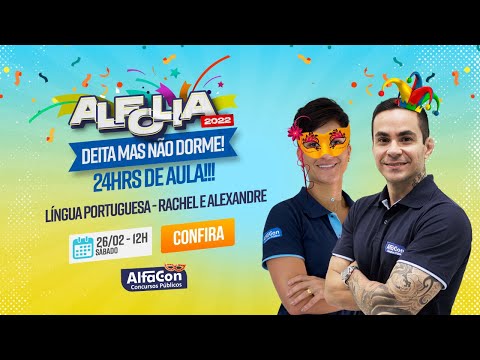 ALFOLIA 2022 - Aula de Língua Portuguesa - AlfaCon