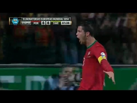 Suecia vs Portugal 2-3 All Goals & Highlights 19/11/2013 (World Cup Qualification 2014)