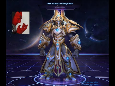 Heroes of the Storm (Gameplay)(Hebrew) - Artanis Guide (HoTs Quick Match)